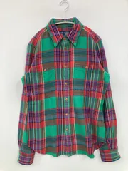 Ralph Lauren ラルフローレン シャツ/ブラウス 12 レギュラーカラー 長袖 チェック柄 コットン ミドル丈 メンズ