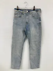 ZARA ザラ デニムパンツ EUR 38 USA 30 スカイブルー フルレングス 無地 スキニー・タイト テーパード レギュラー ヴィンテージ メンズ レディース
