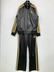 adidas アディダス セットアップ S ブラック レディースのサムネイル