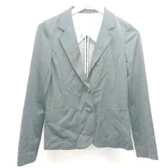 ◇ K.T KIYOKO TAKASE Vネック ボタン シンプル オシャレ 長袖 ジャケット サイズ9 ブラック系 レディース E  【1305020009590】