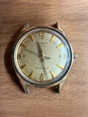 希少・稼働品】BENRUS スリースター 自動巻き アンティーク腕時計