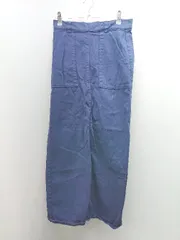 ◇ ZARA ｔｒｆ collection ｽﾄﾚｯﾁ生地 ロング タイト ナロー スカート サイズM ブルー レディース E  【1305020016468】