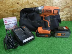 【新品・未使用】BLACK+DECKER　BPCI18 バッテリー２個付き❕ 2026年最新】BPCI18の人気アイテム - メルカリ
