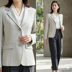 銀座マギー 麻100%リネンジャケット ナチュラルベージュ 38 上品