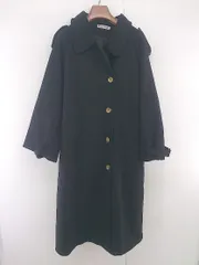 ■ ◎ Futier land フューティアランド 長袖 ロング コート サイズS ブラック レディース E  【1305120000398】のサムネイル
