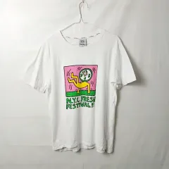 Keith Haring キス해링 白 コットン 半袖 95のサムネイル