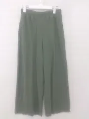 ◇ FREAK'S STORE フリークスストア リブニット パンツ カーキ系 レディース E  【1305120009858】
