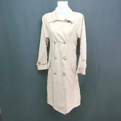 ◇ Ray Cassin レイカズン 無地 シンプル 細身 薄手 長袖 トレンチコート サイズM ベージュ レディース E  【1305150003789】のサムネイル