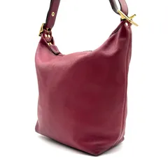 COACH y2k 2way shoulder bag red gold bucket chuck
