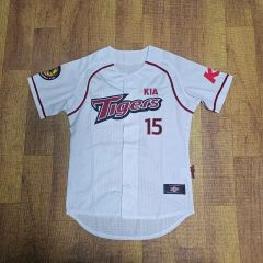 起亜タイガース ユニフォーム 白 100 韓国野球 KBO - メルカリ