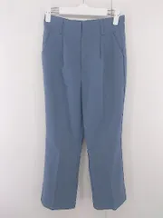 ◇ tiptop ティップトップ オフィスカジュアル ハイウエスト センタープレス パンツ サイズS ブルー系 レディース E  【中古】 【1305160001072】のサムネイル