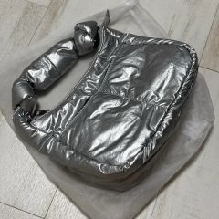 銀座限定カラー ボールアンドチェーン グレー 中綿トートバッグ エコ