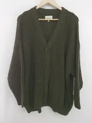 ◇ EMMA CLOTHES エマクローズ ニット カーディガン サイズM ブラウン メンズ E  【1305160010265】のサムネイル