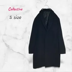 チェスターコート ブラック ロング丈 S きれい 上品 コレクティブのサムネイル