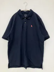 L.L.Bean エルエルビーン ポロシャツ XL ネイビー 無地 ワンポイント 半袖 メンズ