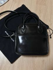 COMME des GARÇONS ハンドバッグ ブラック ドクターバッグ風 | Mercari