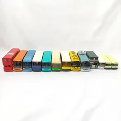 [TOMICA] バス ミニカー まとめ売り 13台 セット 希少 逸品 観光バス 路線バス 昭和レトロ 絶版 廃盤 ジャンク カスタムベース パーツ取り 部品取り 入手困難 お得