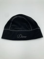 Dime ブラックニットキャップリブ編み - メルカリ