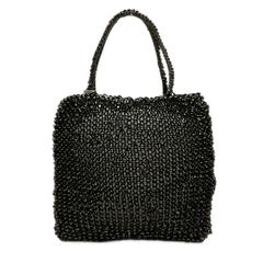 極美品】アンテプリマ ワイヤーバッグ トートバッグ ブラック 黒