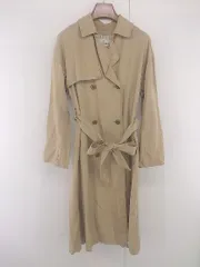 ◇ ◎ studio CLIP スタディオクリップ 通勤 カジュアル 長袖 トレンチ コート サイズM ベージュ系 レディース E  【中古】 【1305250032719】のサムネイル