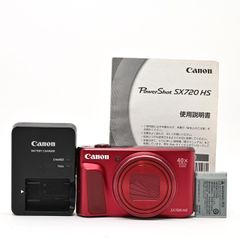 極上美品】Canon PowerShot SX720 HS レッド #M35 - メルカリ