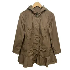 MONCLER(モンクレール) コート サイズ0 XS レディース美品  CHEVAINE ライトブラウン 長袖/ジップアップ/フード着脱可/春/秋のサムネイル