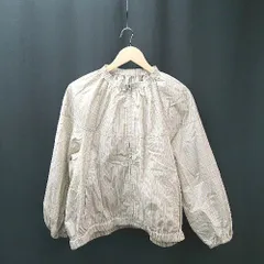 ◇ LAKOLE ラコレ ストライプ 前チャック閉め 長袖 ジャンパー サイズS ベージュ系 レディース E  【1305290018094】のサムネイル