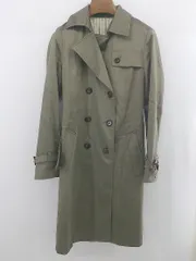 ◇ ◎ NOLLEY'S ノーリーズ 通勤 カジュアル シンプル 長袖 トレンチ コート サイズ38 グレージュ系 レディース E  【1305300009159】のサムネイル