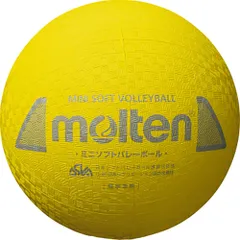 モルテン molten バレーボール  ミニソフトバレーボール イエロー 小学校 中学年 低学年 体育 専用メジャー付き 空気針 突き抜け防止バルブ ゴム キッズ 小学生 中学生 空気入れ 柔らか素材  S2Y1200Y Yイエローのサムネイル