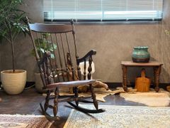 TAIHEI　太平家具　WINDS　ロッキングチェア　リベット打　レザー　nZ TAIHEI 太平家具 WINDS ロッキングチェア リベット打 レザー nZの通販
