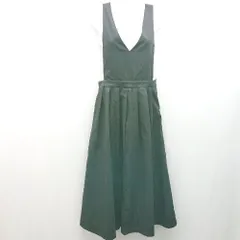 ◇ JUNOAH サロペット プリーツ サイドジップ シンプル ノースリーブ ロング丈 ワンピース サイズ40 ブラック レディース E  【1306050047651】のサムネイル