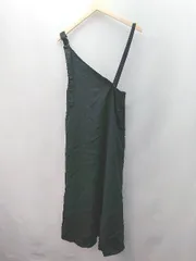◇ auntmarie's アントマリーズ 綺麗め デザインオシャレ ロング丈 ワンピース サイズM ブラック レディース E  【1306050065044】のサムネイル