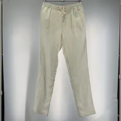 【中古】RALPH LAUREN パープルレーベル リネン混パンツ W34 ホワイト ラルフローレン[19]のサムネイル