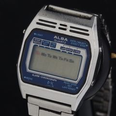 ALBA アルバ 腕時計 AKA V091-5010 デジタル クォーツ - メルカリ