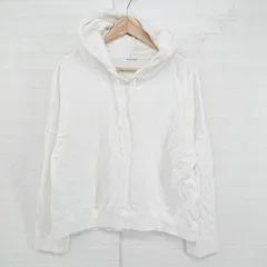 ◇ green label relaxing UNITED ARROWS 無地 シンプル 長袖 プルオーバー パーカー ホワイト レディース P  【1306120005758】のサムネイル