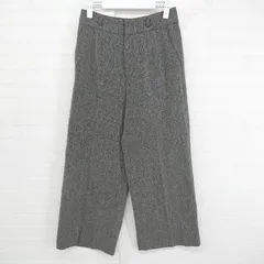 ◇ ◎ BEAMS HEART シンプル オフィスカジュアル OL ワイドパンツ サイズM グレー マルチ レディース P  【1306120019939】のサムネイル