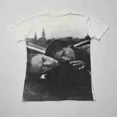 00s ARMANI JEANS 2001 ブルースウェーバー アート フォトプリント オーバープリント　OVP Tシャツ ヴィンテージ モード アーカイブ モノクロ 映画 ハイブランド デザイナーズ ミラノ ヨーロッパ ユーロ  DJ-B04のサムネイル