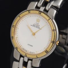 稼働 GIVENCHY 腕時計 ネイビー デイト ラウンド 新品電池 3197 - メルカリ