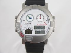 シチズン アナデジテンプ ホワイト 250本限定 JG0070-38A - メルカリ