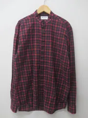 ★7103☆SAINT LAURENT サンローラン 467312 Y349Q 比翼 チェックシャツ　38のサムネイル