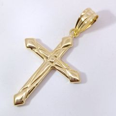 K18 18金 GOLD 十字架チャーム 小型 クロス 1.1g - メルカリ