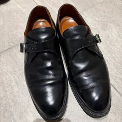 更に値下げ！美品Trading Post 1992 シングルモンク 黒サイズ7 - メルカリ