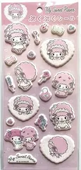 NIC sanrio サンリオ マイスウィートピアノ ぷくぷくシール ぬいピクチャー 
