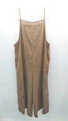 ◇ Neuna キャミソール ワイドパンツ ゆったり カジュアル オールインワン サイズ表記なし ブラウン レディース E  【1306190005290】のサムネイル