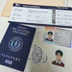aespa ジゼル SMCU  パスポート セット aespa SMCU KWANGYA ジゼル パスポート - メルカリ