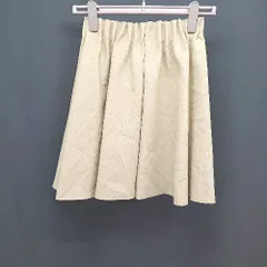 ◇ ZARA BASIC ウエストゴム プリーツ シンプル オシャレ ショート丈 フレア スカート サイズS ブラウン系 レディース E  【1306190025410】のサムネイル