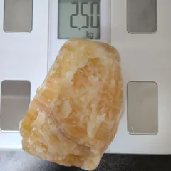 オレンジカルサイト 原石 約2.5kg 天然石 鑑賞石 パワーストーンのサムネイル