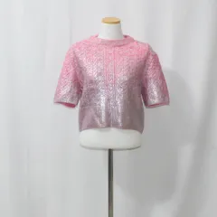 新品 ZARA ザラ 正規品 レディース クロップド ニット 半袖 Tシャツ