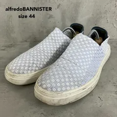 alfredoBANNISTER アルフレッドバニスター 44 スカイブルー サイドマッケイゴム メッシュ スリッポン スニーカー カジュアル シューズ 編み込みデザイン 軽量 歩きやすい 爽やか 清涼感 リゾートスタイル お洒落 ローカット ★ ■■のサムネイル
