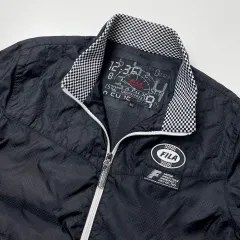 FILA フィラ モーター レーシング ウィンドブレーカー ジャケット ブラックのサムネイル